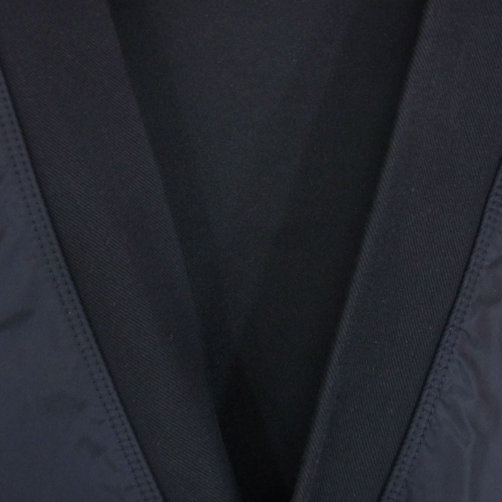 SOPH ソフ SOPH-220009 LIMONTA NYLON FRONT PANELED CARDIGAN リモンタナイロン カーディガン ネイビー系 XL【中古】