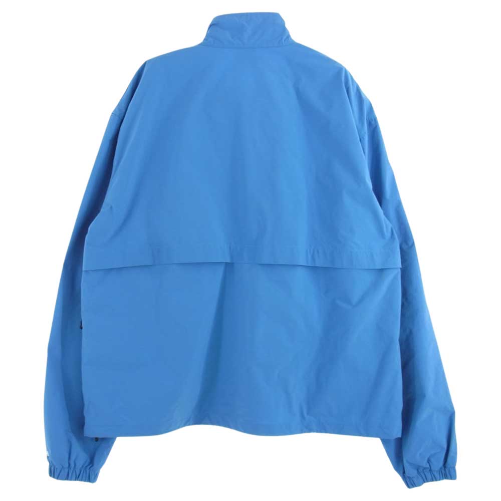 F.C.R.B. エフシーアールビー 20SS FCRB-220051 BIG LOGO APPLIQUE STAND COLLAR JACKET ビッグ ロゴ アップリケ スタンドカラー ジャケット ライトブルー系 L【中古】