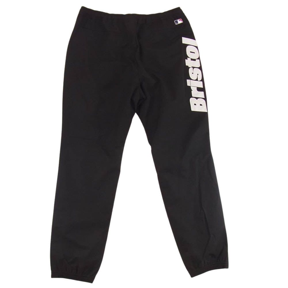 F.C.R.B. エフシーアールビー 21AW FCRB-212001 MLB TOUR WARM UP PANTS ウォームアップ ナイロン パンツ ブラック系 L【美品】【中古】