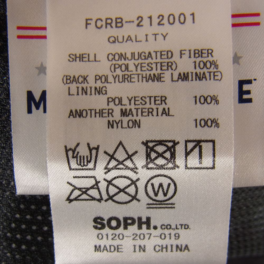 F.C.R.B. エフシーアールビー 21AW FCRB-212001 MLB TOUR WARM UP PANTS ウォームアップ ナイロン パンツ ブラック系 L【美品】【中古】