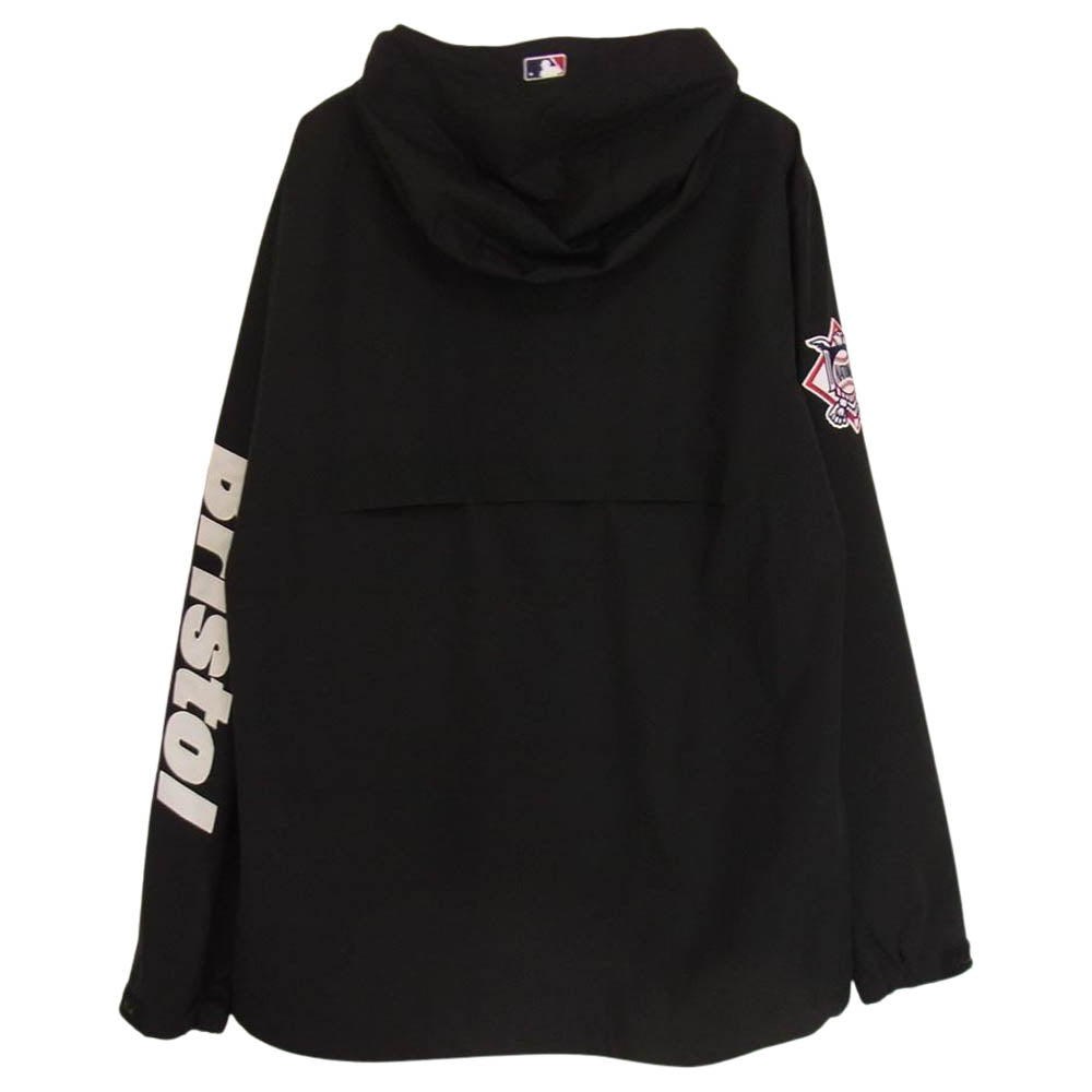 F.C.R.B. エフシーアールビー 21AW FCRB-212000 MLB TOUR WARM UP JACKET ジップアップ ナイロン ジャケット ブラック系 XL【美品】【中古】