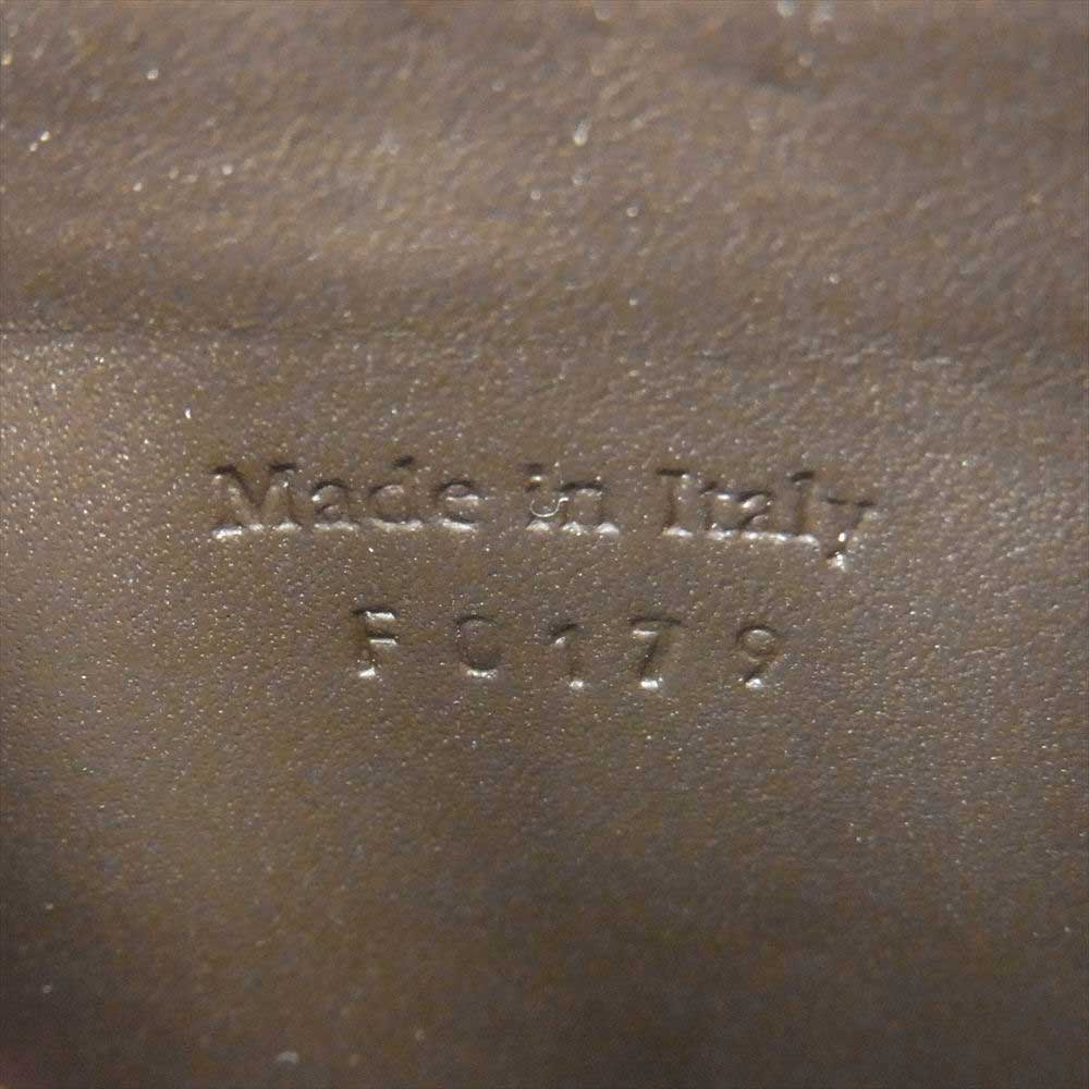 Berluti ベルルッティ ワパ カリグラフィー レザー コインケース  モスグリーン系【中古】