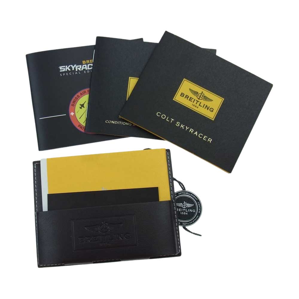 BREITLING ブライトリング X74320B5 BG23 コルト スカイレーサー パトルーユスイス クォーツ ウォッチ 時計 ブラック系【中古】