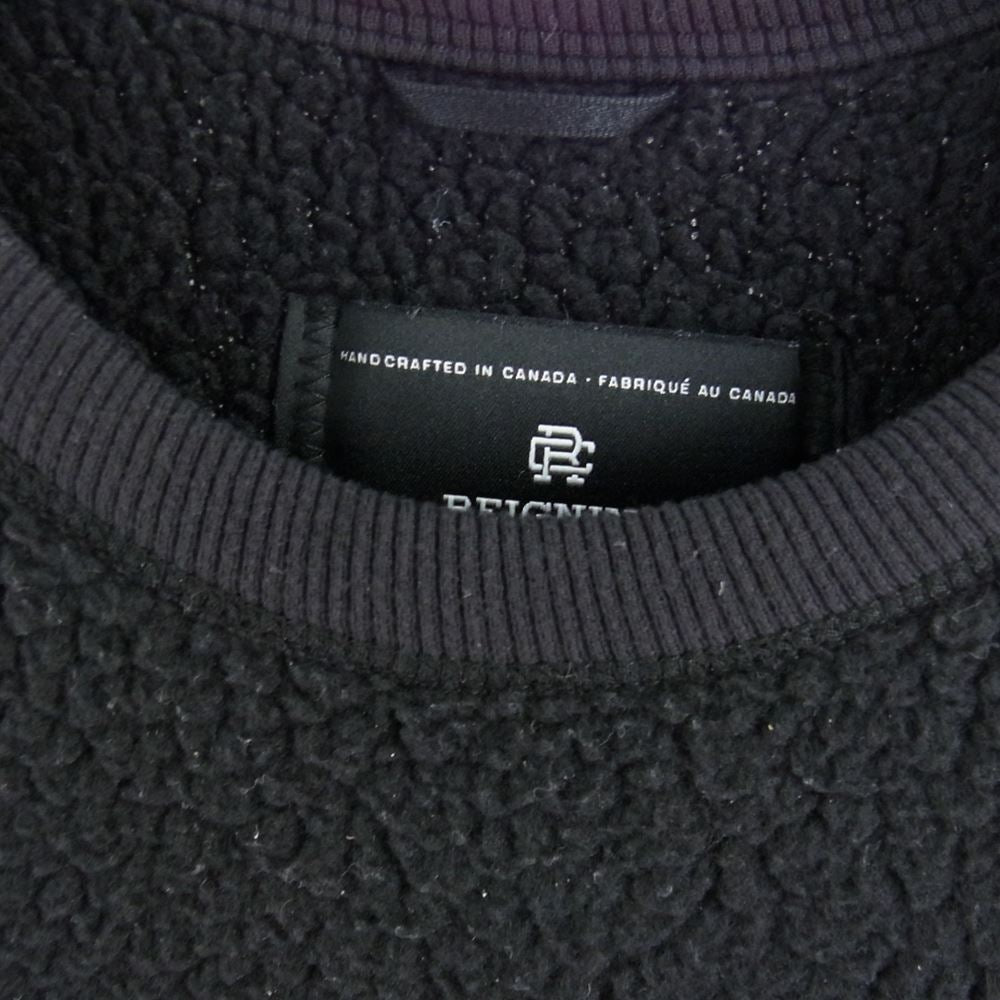 REIGNING CHAMP レイニングチャンプ RC-3407 フリース プルオーバー トレーナー ブラック系 M【中古】