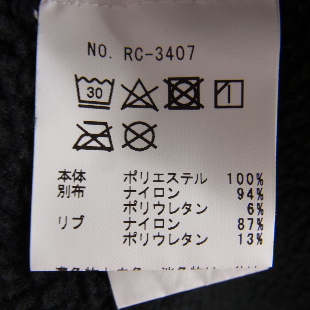 REIGNING CHAMP レイニングチャンプ RC-3407 フリース プルオーバー トレーナー ブラック系 M【中古】