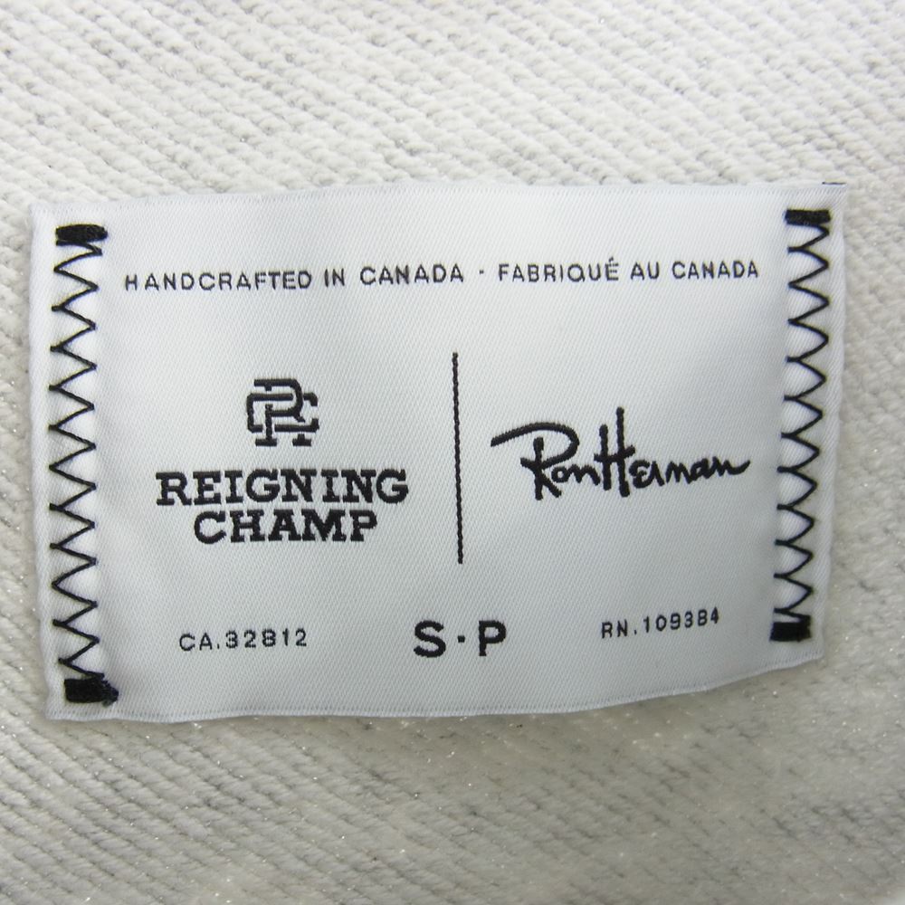 Ron Herman ロンハーマン 3420900238 REIGNING CHAMP レイニングチャンプ スウェット トレーナー グレー系 S【中古】