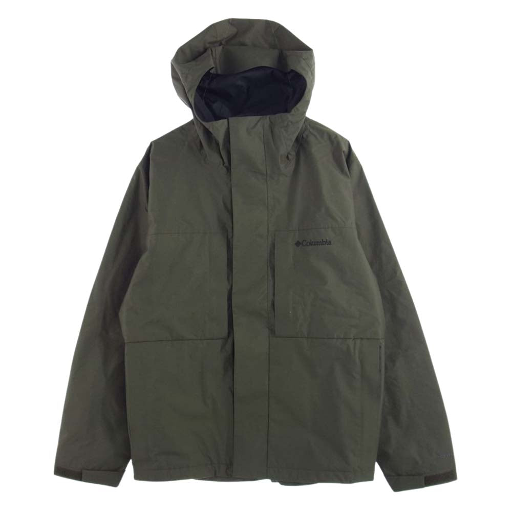 Columbia コロンビア PM0472 Wood Road Jacket ウッド ロード マウンテン ジャケット カーキ系 M【中古】