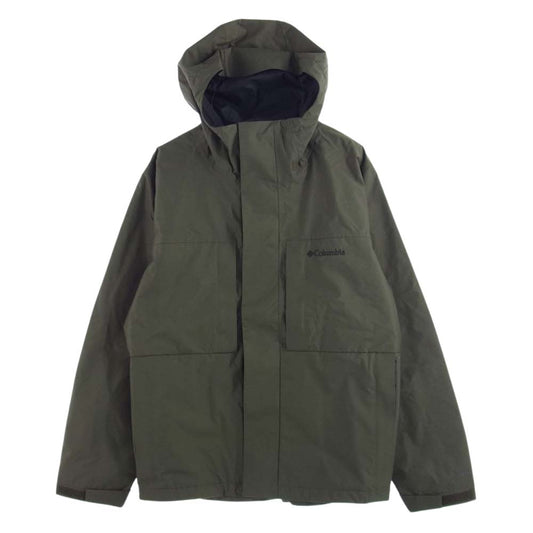 Columbia コロンビア PM0472 Wood Road Jacket ウッド ロード マウンテン ジャケット カーキ系 M【中古】