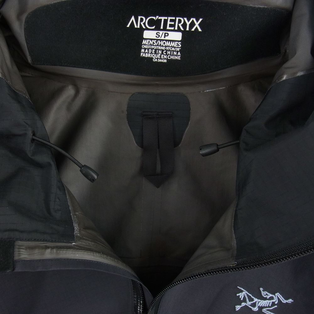 ARC'TERYX アークテリクス 10968 BIRD AID付属 BETA SL JACKET ベータ SL ジャケット ブラック系 S【中古】