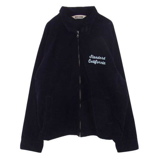 STANDARD CALIFORNIA スタンダードカリフォルニア SD Corduroy Harrington Jacket コーデュロイ ハリントン ジャケット ダークネイビー系 M【中古】