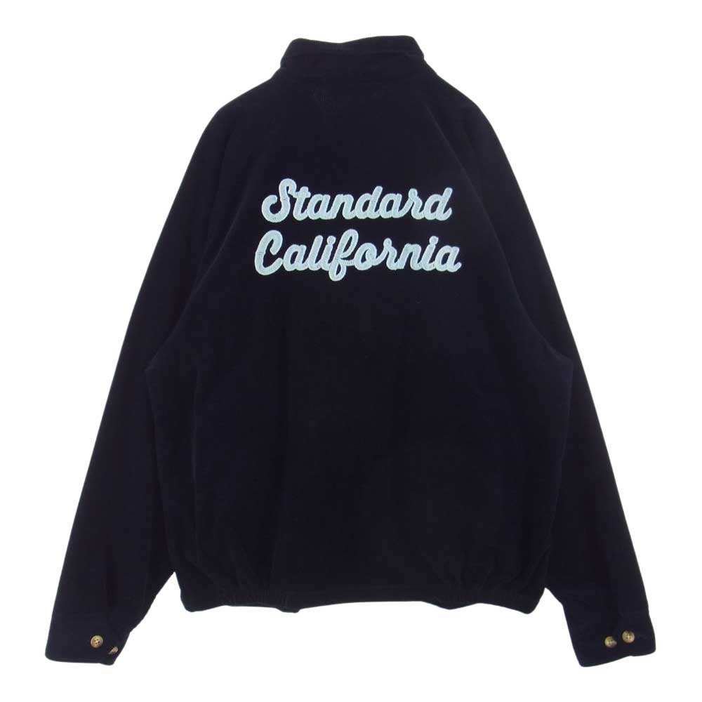 STANDARD CALIFORNIA スタンダードカリフォルニア SD Corduroy Harrington Jacket コーデュロイ  ハリントン ジャケット ダークネイビー系 M【中古】