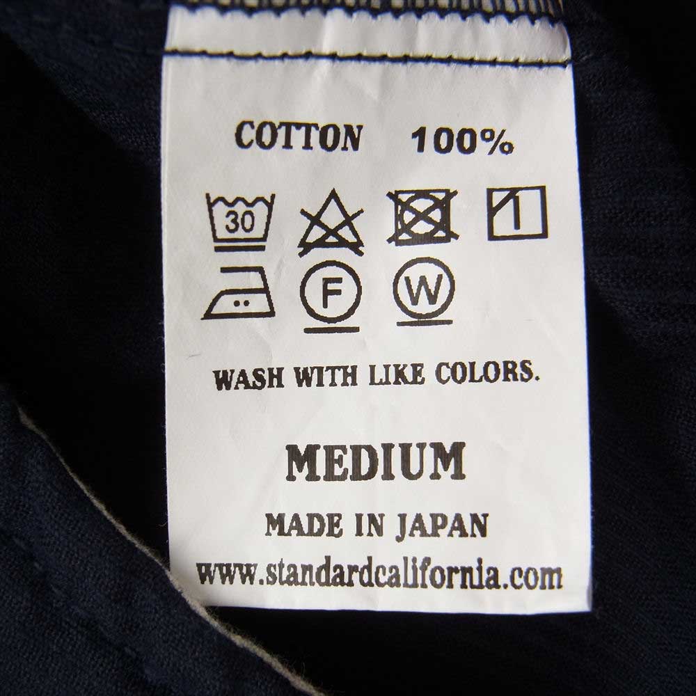 STANDARD CALIFORNIA スタンダードカリフォルニア SD Corduroy Harrington Jacket コーデュロイ ハリントン ジャケット ダークネイビー系 M【中古】