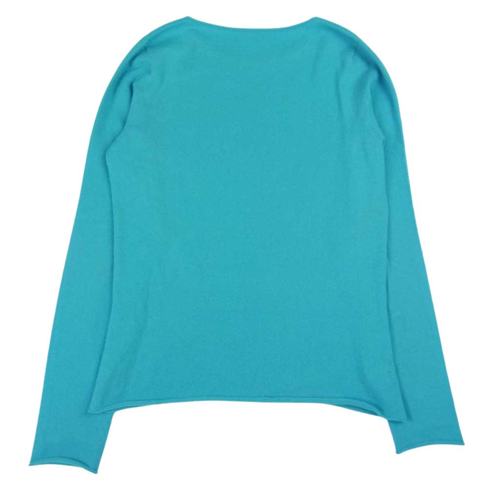 Lucien Pellat-Finet ルシアンペラフィネ カシミア ヘンプ ビーズ ニット ブルー  ブルー系 M【中古】