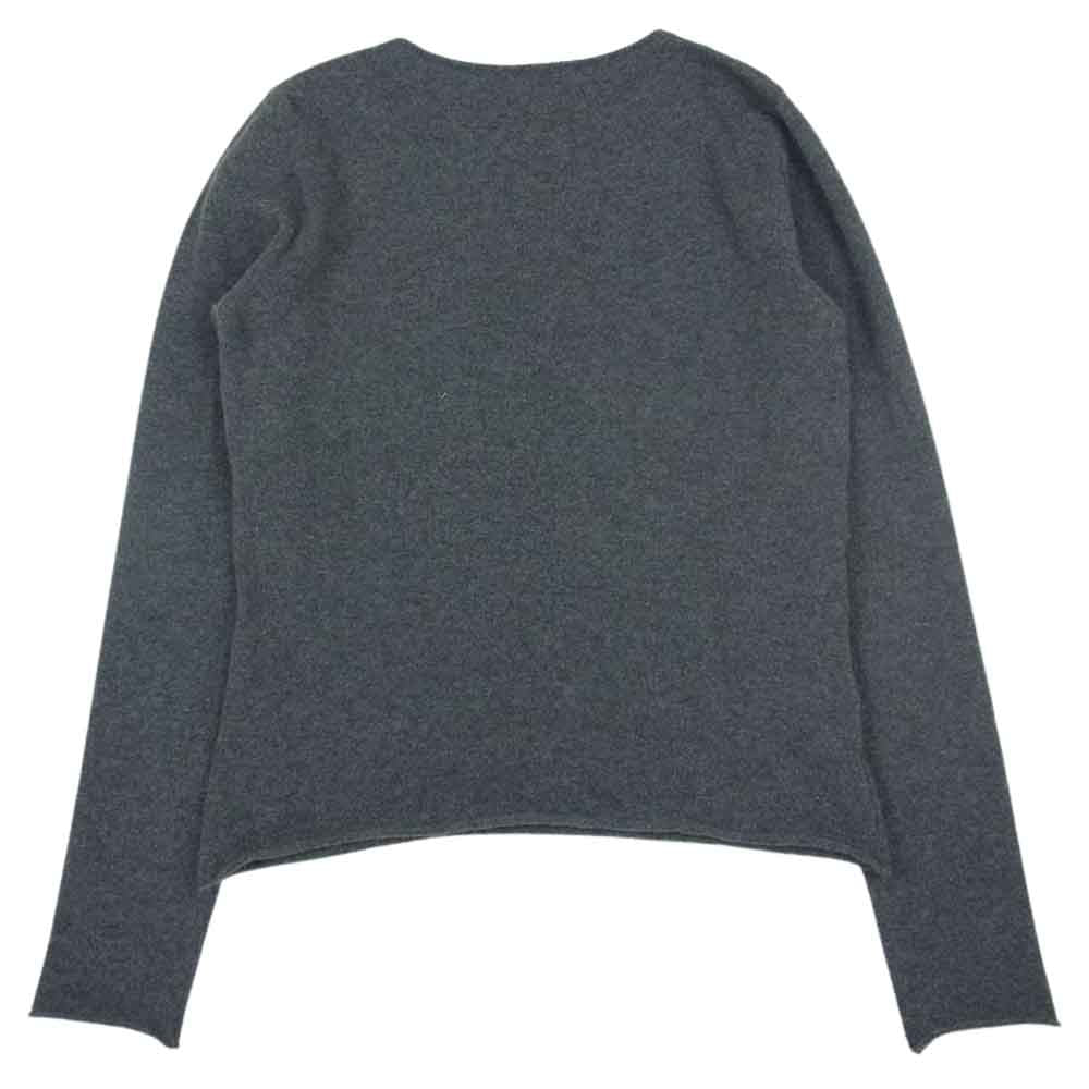 Lucien Pellat-Finet ルシアンペラフィネ カシミア ヘンプ ビーズ ニット グレー グレー系 M【中古】