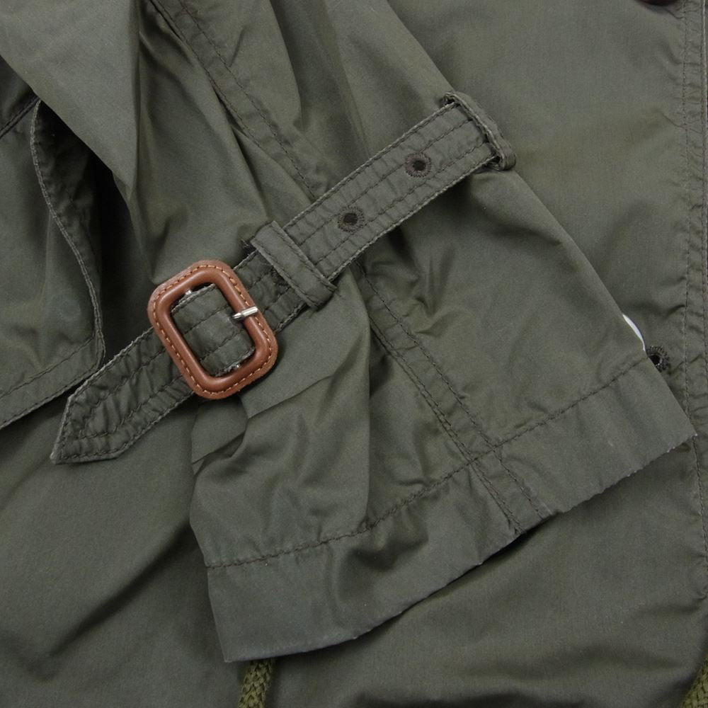 MONCLER モンクレール 110934905505 53106 TARIEC タリーク ナイロン トレンチ コート カーキ系【中古】