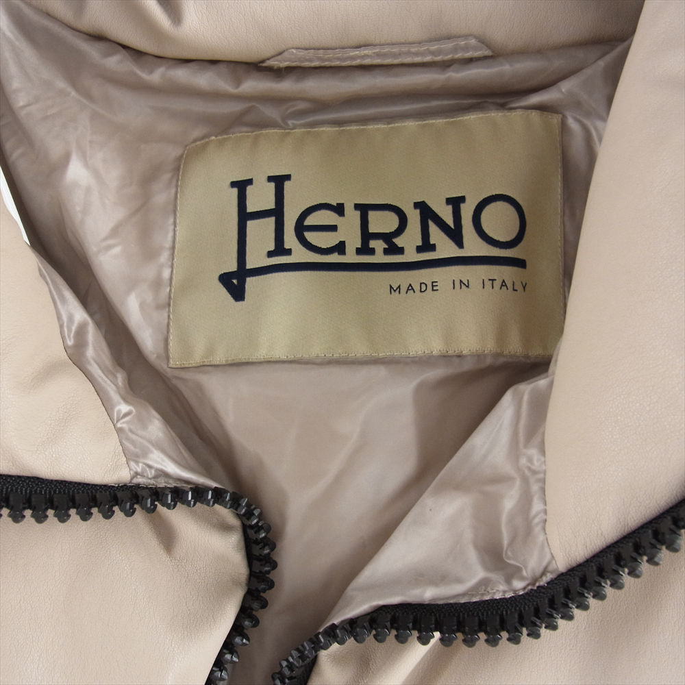 Herno ヘルノ 22AW pi001532d-12457-1985 E-SKIN ボンバー ...