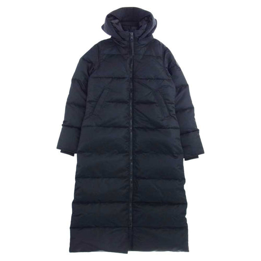 CANADA GOOSE カナダグース 3035WB1 国内正規品 カナダグースジャパン Mystique Parka Performance Satin Black Label ミスティーク パーカ リサイクルパフォーマンス サテン コート ブラック系 M【中古】