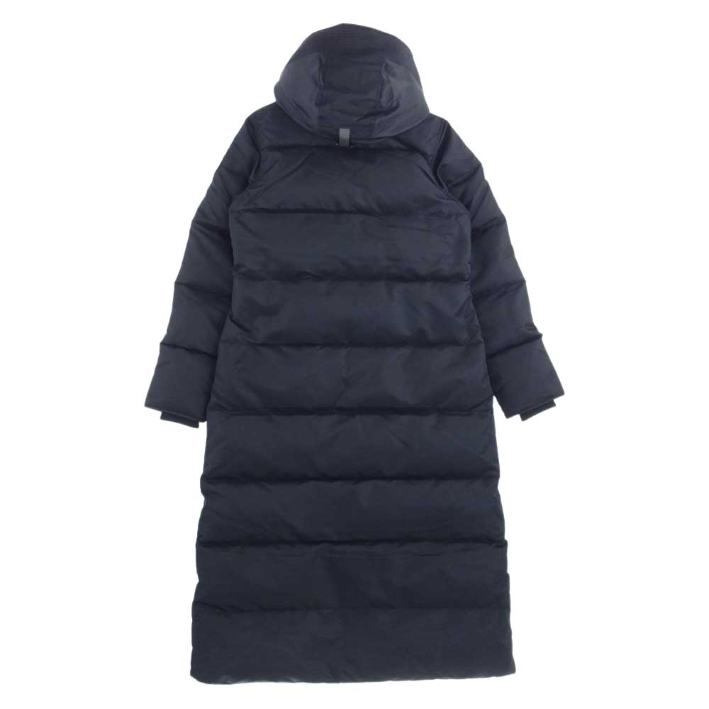 CANADA GOOSE カナダグース 3035WB1 国内正規品 カナダグースジャパン Mystique Parka Performance Satin Black Label ミスティーク パーカ リサイクルパフォーマンス サテン コート ブラック系 M【中古】