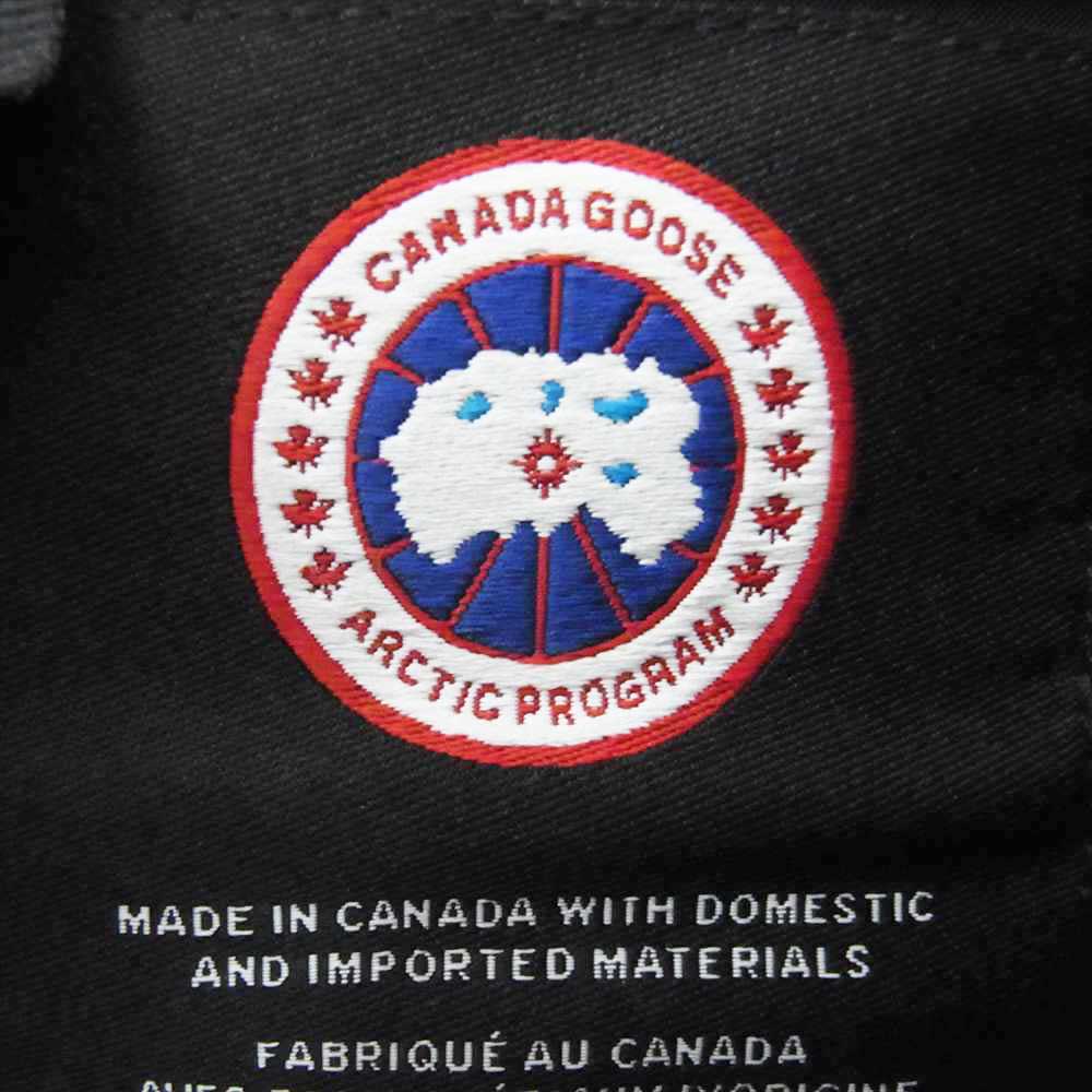 CANADA GOOSE カナダグース 3035WB1 国内正規品 カナダグースジャパン Mystique Parka Performance Satin Black Label ミスティーク パーカ リサイクルパフォーマンス サテン コート ブラック系 M【中古】