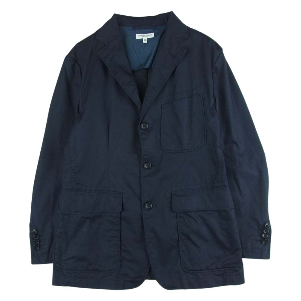 Engineered Garments エンジニアードガーメンツ USA製 コットン ベッドフォード ジャケット ダークネイビー系【中古】