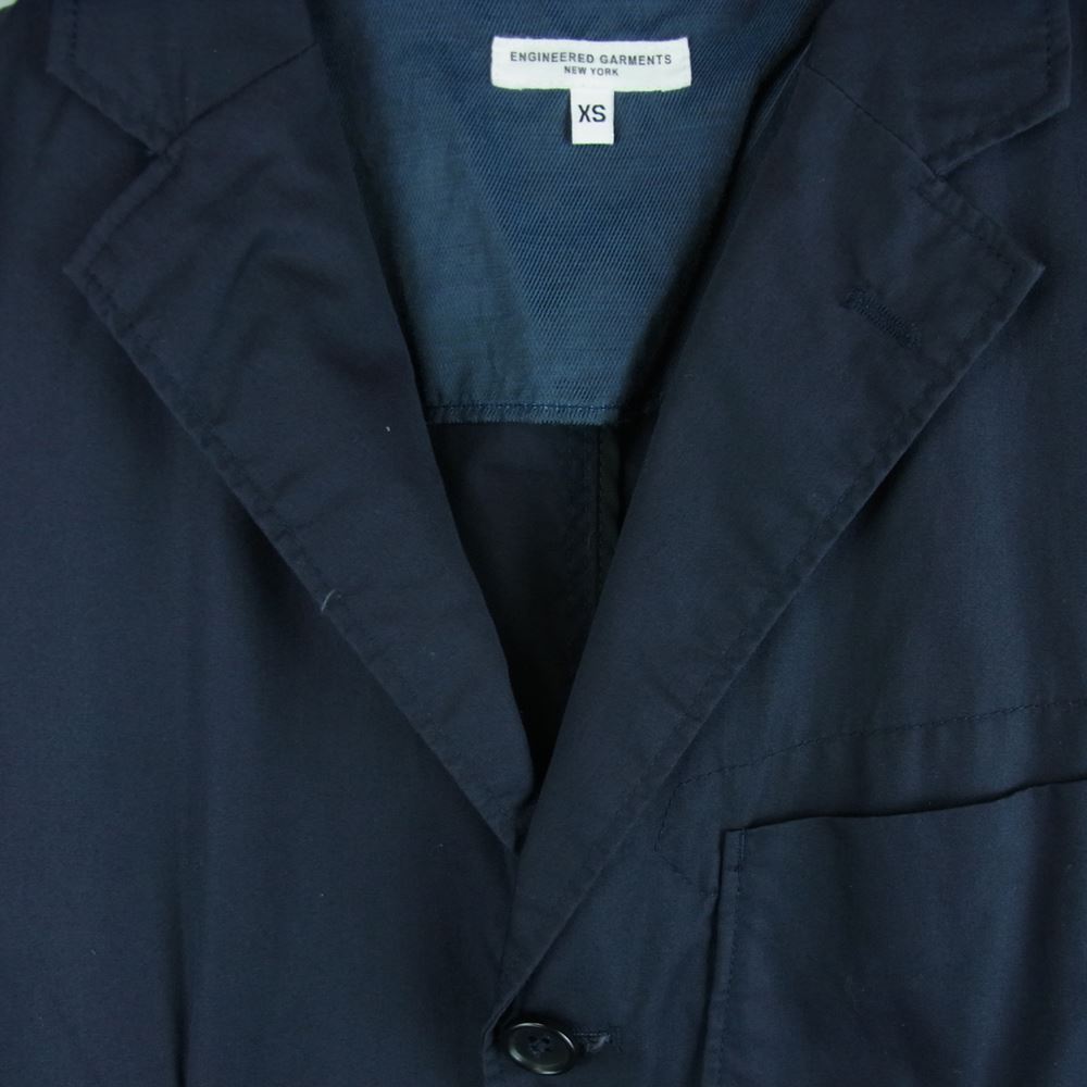Engineered Garments エンジニアードガーメンツ USA製 コットン ベッドフォード ジャケット ダークネイビー系【中古】