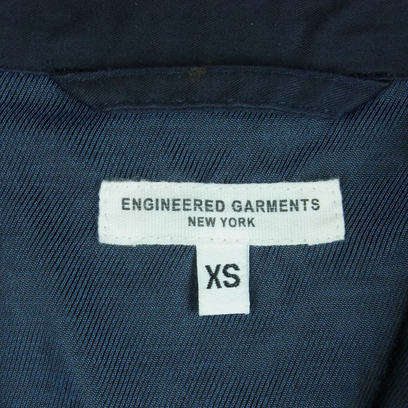 Engineered Garments エンジニアードガーメンツ USA製 コットン ベッドフォード ジャケット ダークネイビー系【中古】
