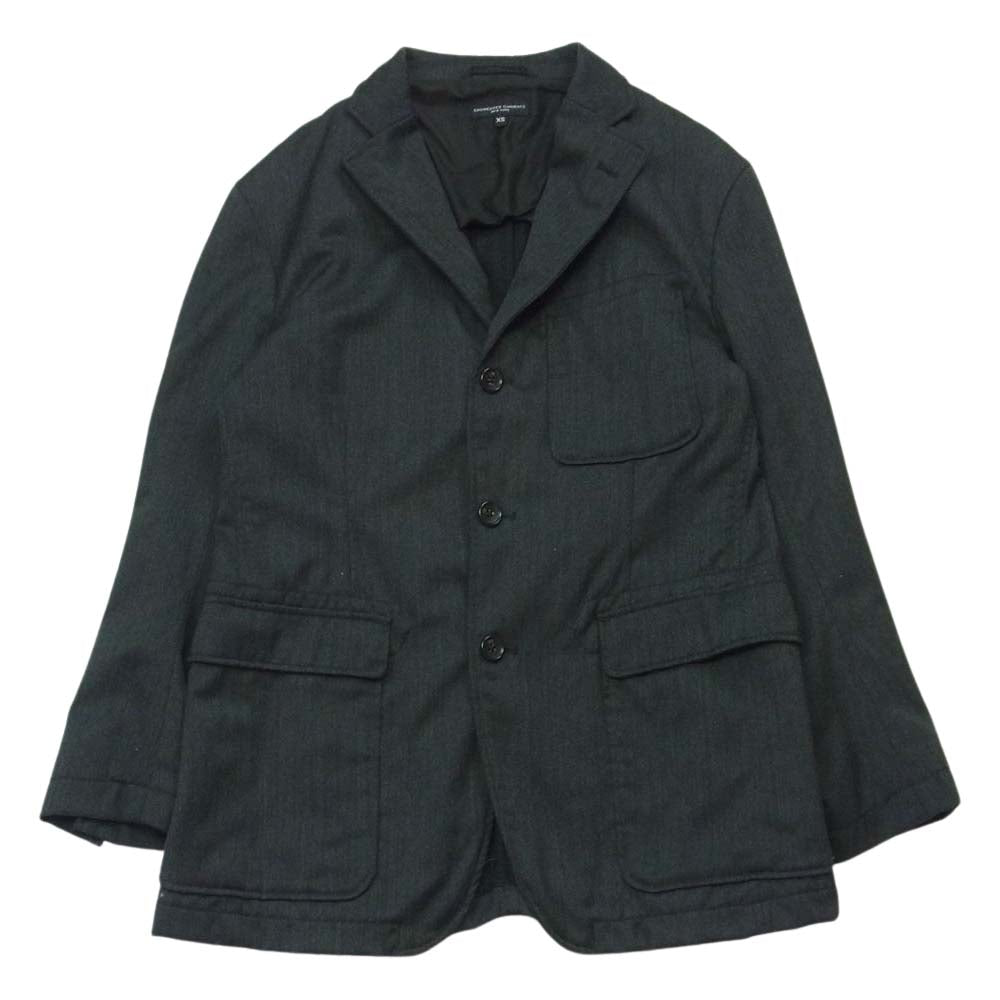 Engineered Garments エンジニアードガーメンツ USA製 ウール ベッドフォード ジャケット ダークグレー系 XS【中古】