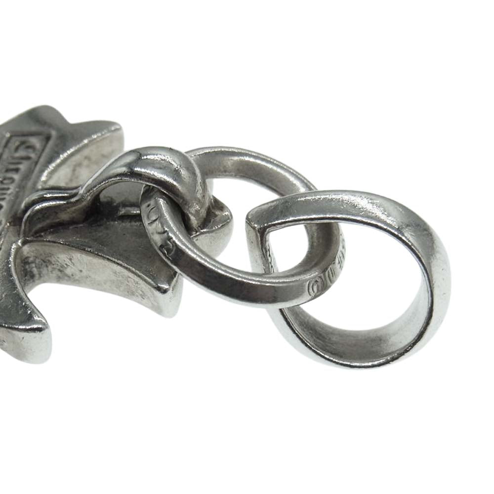 CHROME HEARTS クロムハーツ（原本有） CH CRS SML W BALE スモールCHクロス ベイル アフターダイヤ ペンダントトップ シルバー系【中古】