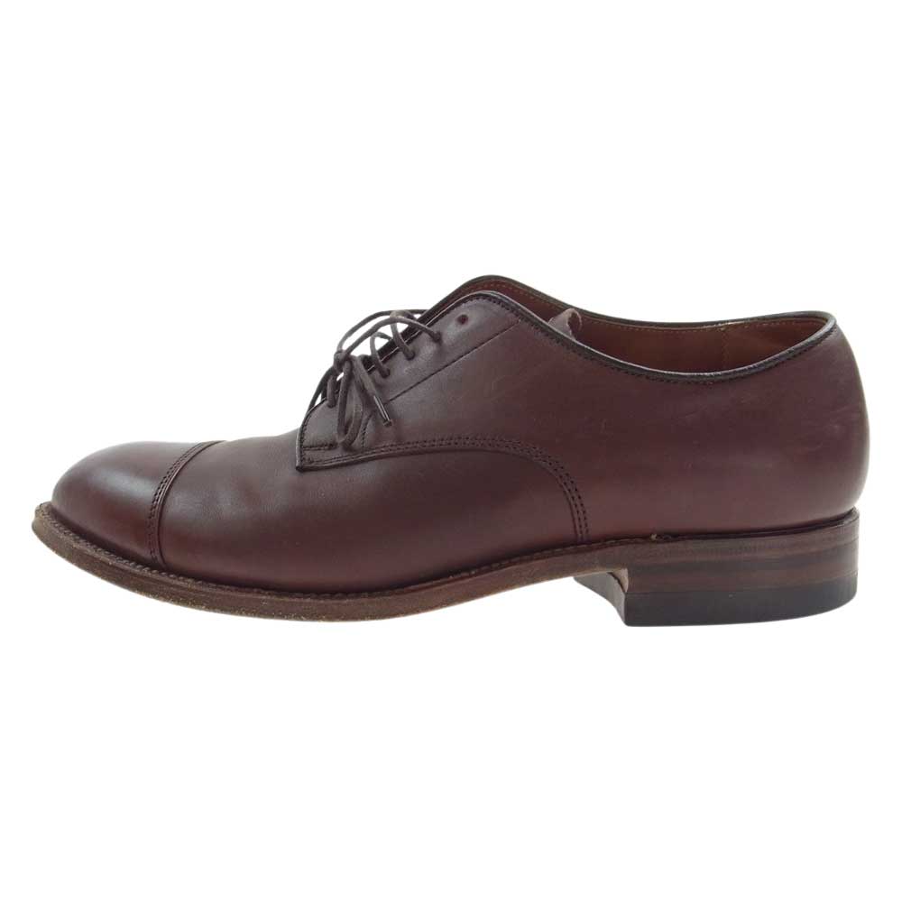 ALDEN オールデン N6511 HUNTER BROWN CAP TOE OX ストレートチップ キャップトゥ 外羽根 レザー ビジネス シューズ  ブラウン系 7.5【中古】