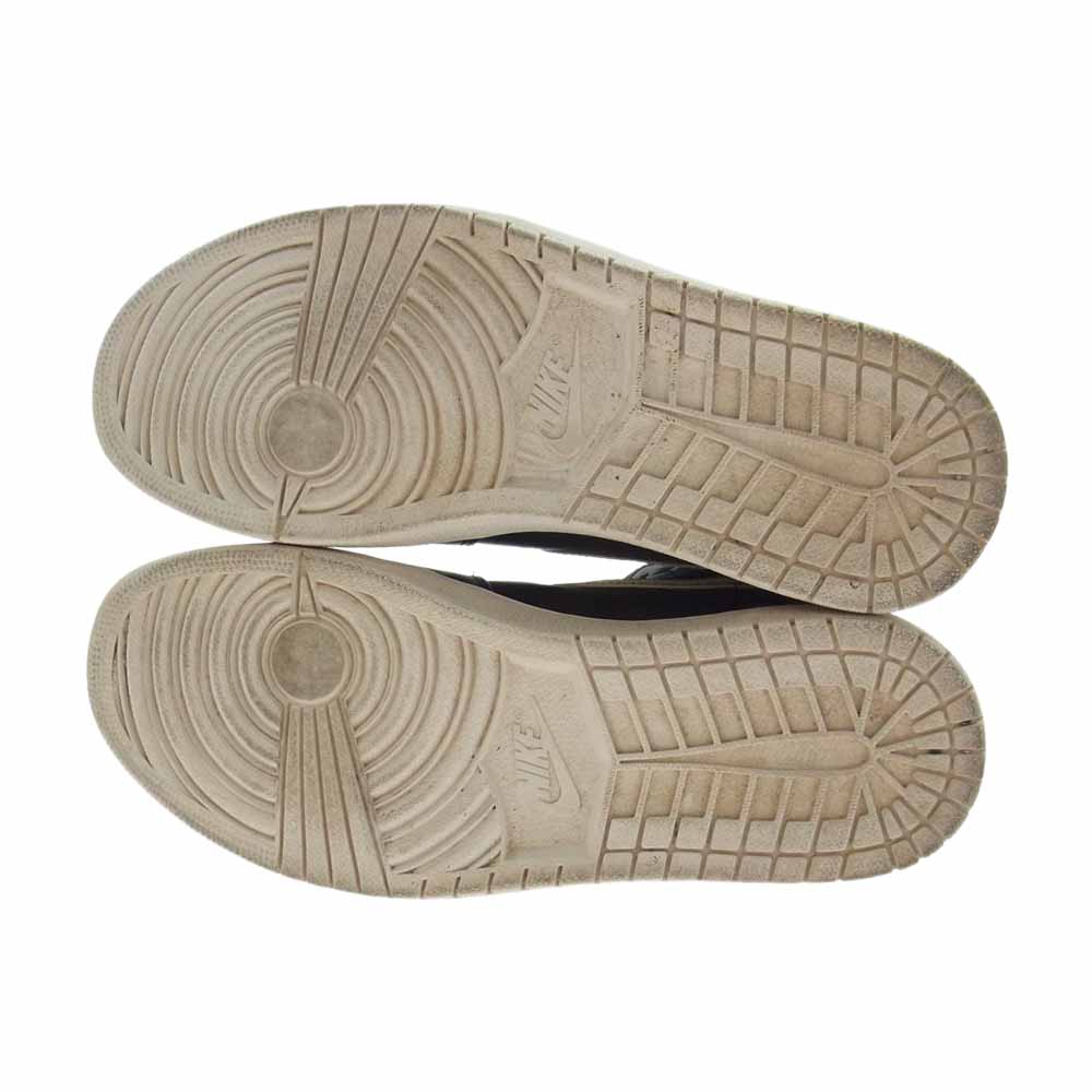 NIKE AIR JORDAN ナイキ ジョーダン 715854-402  AIR JORDAN1 RETRO DEREK JETER デレク ジーター ハイカット ニューヨーク ヤンキース スニーカー ダークネイビー系 29.0cm【中古】