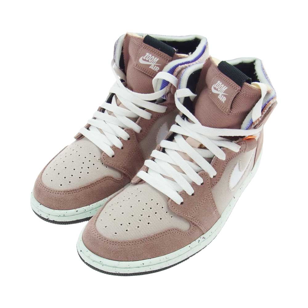 NIKE ナイキ CT0978-201 AIR JORDAN 1 エアジョーダン ZOOM CMFT FOSSIL STONE ズーム コンフォートフォッシル ストーン スニーカー ベージュ系 27cm【新古品】【未使用】【中古】