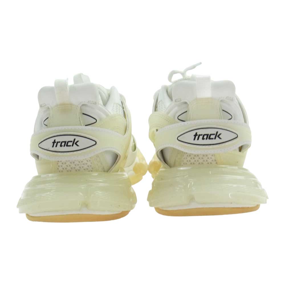 BALENCIAGA バレンシアガ 647742 TRACK CLEAR SOLE トラック クリアソール ローカット スニーカー オフホワイト系 ホワイト系 27.5cm【中古】