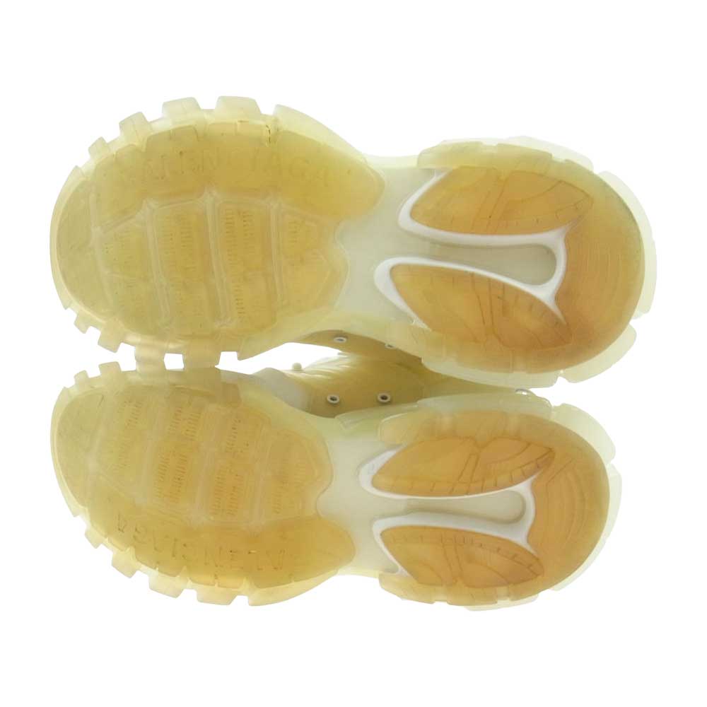 BALENCIAGA バレンシアガ 647742 TRACK CLEAR SOLE トラック クリアソール ローカット スニーカー オフホワイト系 ホワイト系 27.5cm【中古】