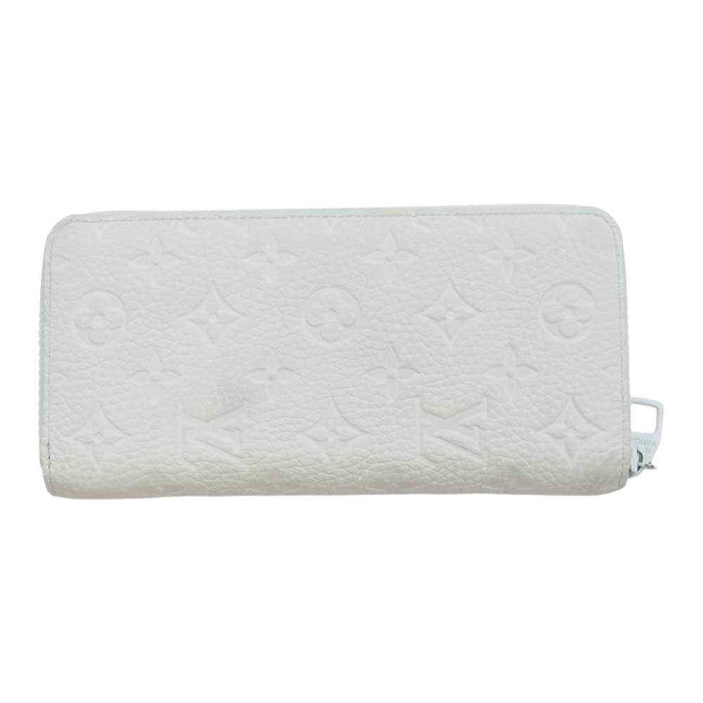 LOUIS VUITTON ルイ・ヴィトン M80337 ヴェルティカル LVフレンド トリヨン モノグラム ジッピーウォレット ホワイト系【中古】