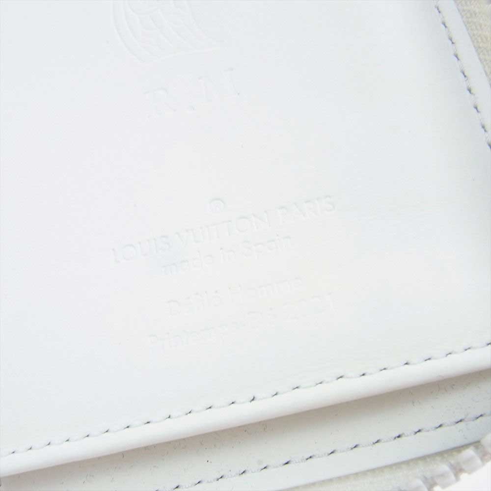 LOUIS VUITTON ルイ・ヴィトン M80337 ヴェルティカル LVフレンド トリヨン モノグラム ジッピーウォレット ホワイト系【中古】