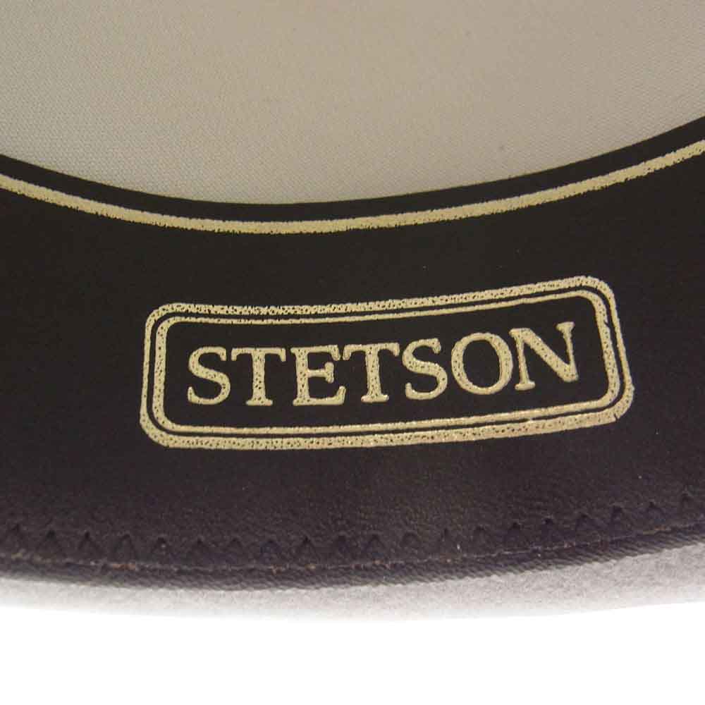 ステットソン カナダ製 ラビットファー ハット グレー系 58㎝【極上美品】【中古】