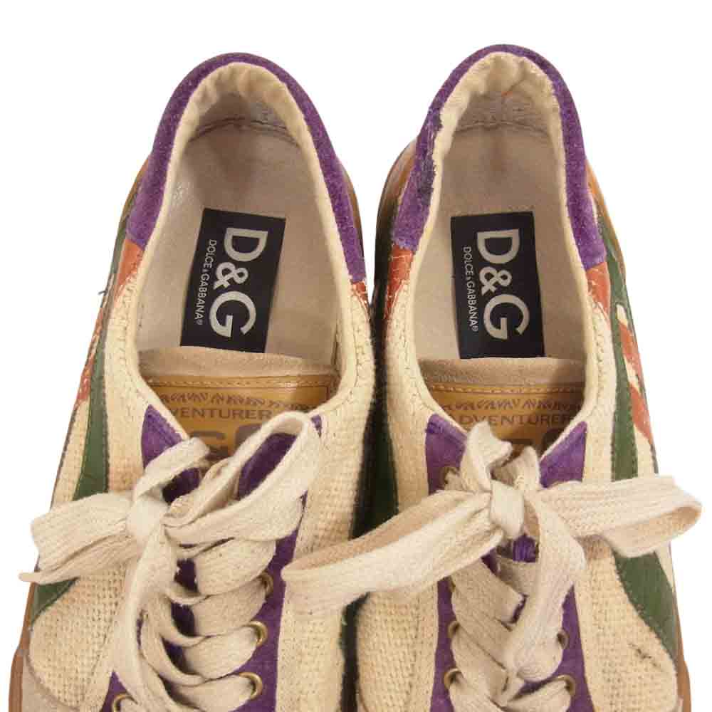 DOLCE&GABBANA ドルチェアンドガッバーナ DOLCE&GABBANA マルチカラー スニーカー マルチカラー系 UK7.5【中古】