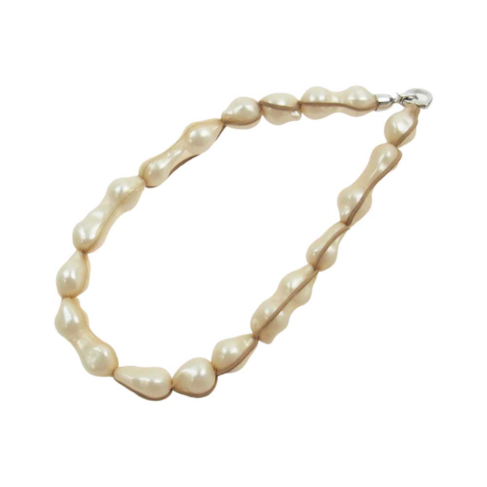 ENFOLD エンフォルド HIDDEN BEAUTY Necklace  ネックレス ベージュ系【中古】