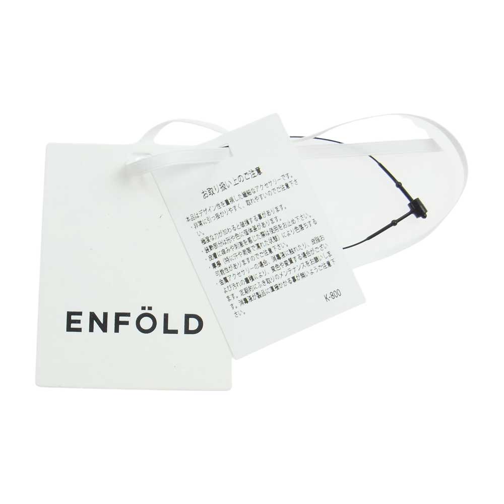 ENFOLD エンフォルド HIDDEN BEAUTY Necklace  ネックレス ベージュ系【中古】