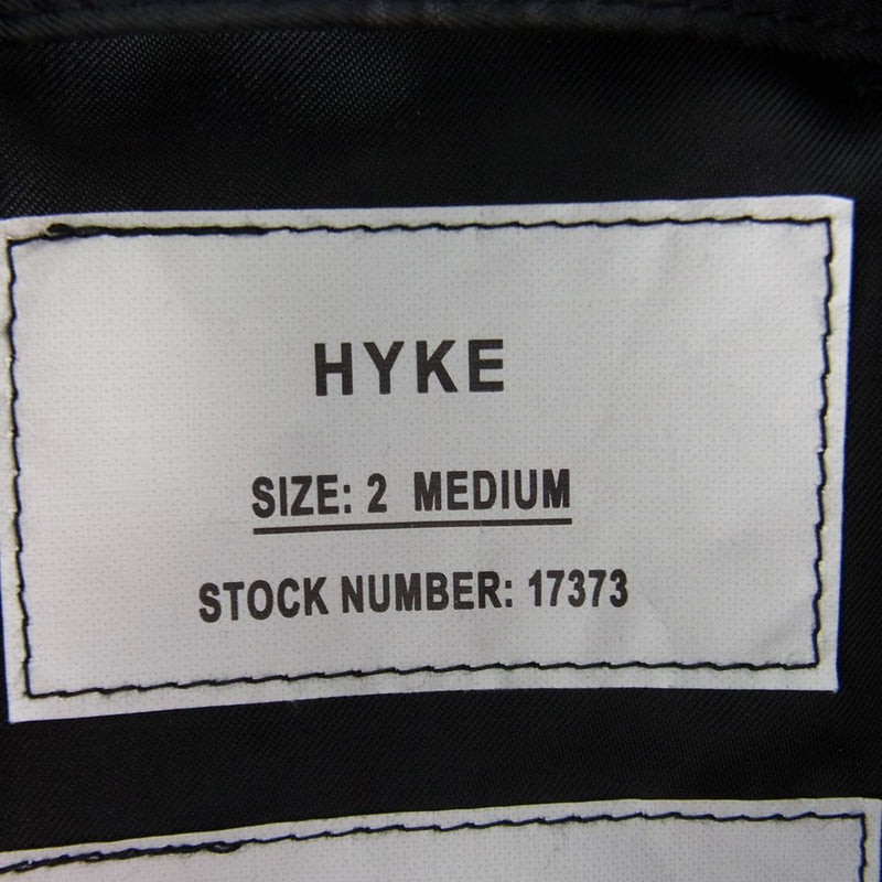 HYKE ハイク 23SS 231-17373 TYPE L-2A JACKET ナイロン ジャケット ブラック系 M【中古】