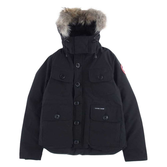CANADA GOOSE カナダグース 2301JM 国内正規品 ジャパンタグ Russell Parka ラッセル パーカー ブラック系 180/92Y【新古品】【未使用】【中古】