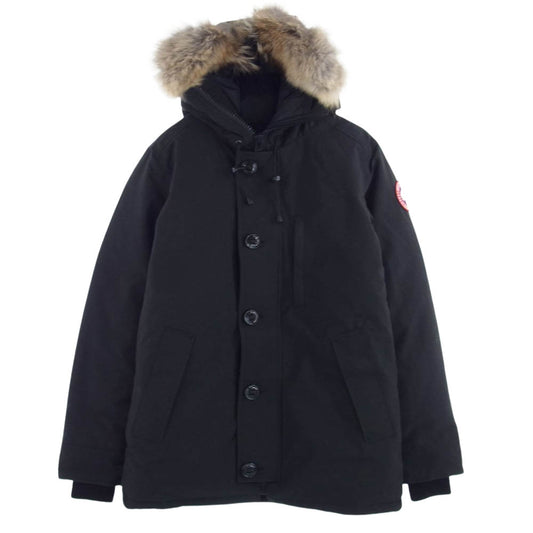 CANADA GOOSE カナダグース 3426MA 国内正規品 ジャパンタグ CHATEAU PARKA シャトー パーカー  ブラック系 M【新古品】【未使用】【中古】