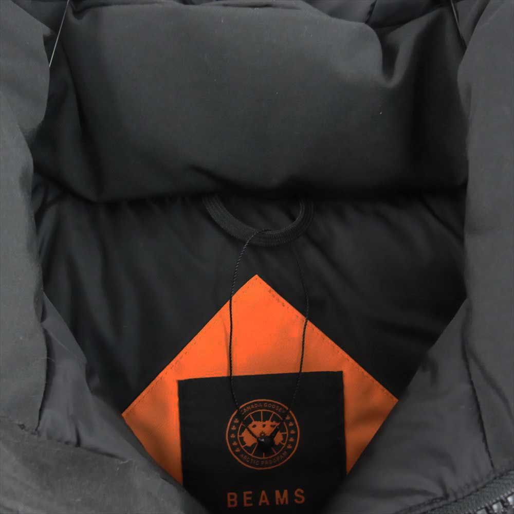 CANADA GOOSE カナダグース 7968MJB 国内正規品 サザビーリーグ x BEAMS ビームス 45周年 記念 別注 Borden Bomber Jacket ボーデン ボンバージャケット ※ファー欠品 ブラック系 L【極上美品】【中古】