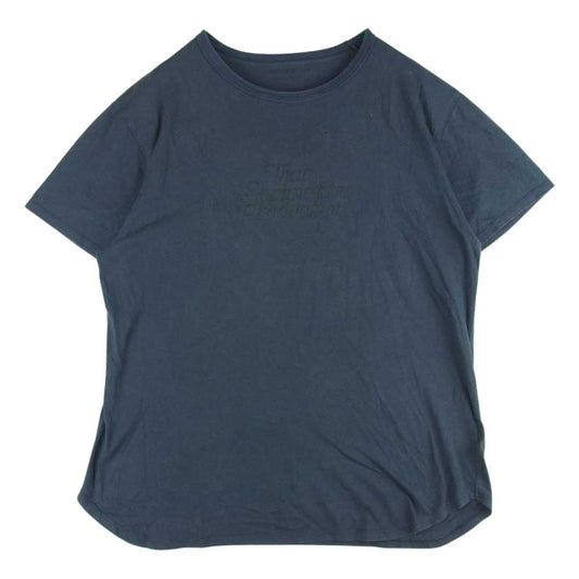 nonnative ノンネイティブ SOPNET. ソフネット プリント 半袖 Tシャツ コットン 日本製 ダークグレー系 1【中古】