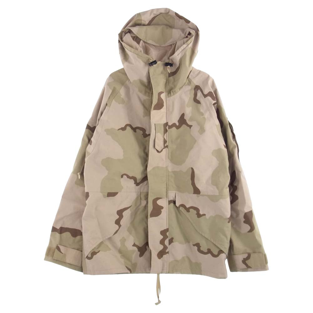 ユーエス アーミー 2005年製 3COLOR DESART CAMO GORE-TEX PARKA ゴアテックス デザートカモ ECWCS ジャケット　 ベージュ系 S SMALL-REGULAR【中古】