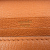 HERMES エルメス ベアン デュプリ ゴールド金具 □L刻印 08年製 レザー 三つ折り ウォレット 財布 オレンジ系【中古】