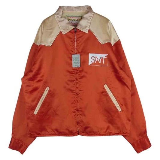 セントマイケル 23SS SM-S23-0000-070 Western Shirt Jacket ウエスタン シャツ ジャケット レッド系 ベージュ系 S【新古品】【未使用】【中古】