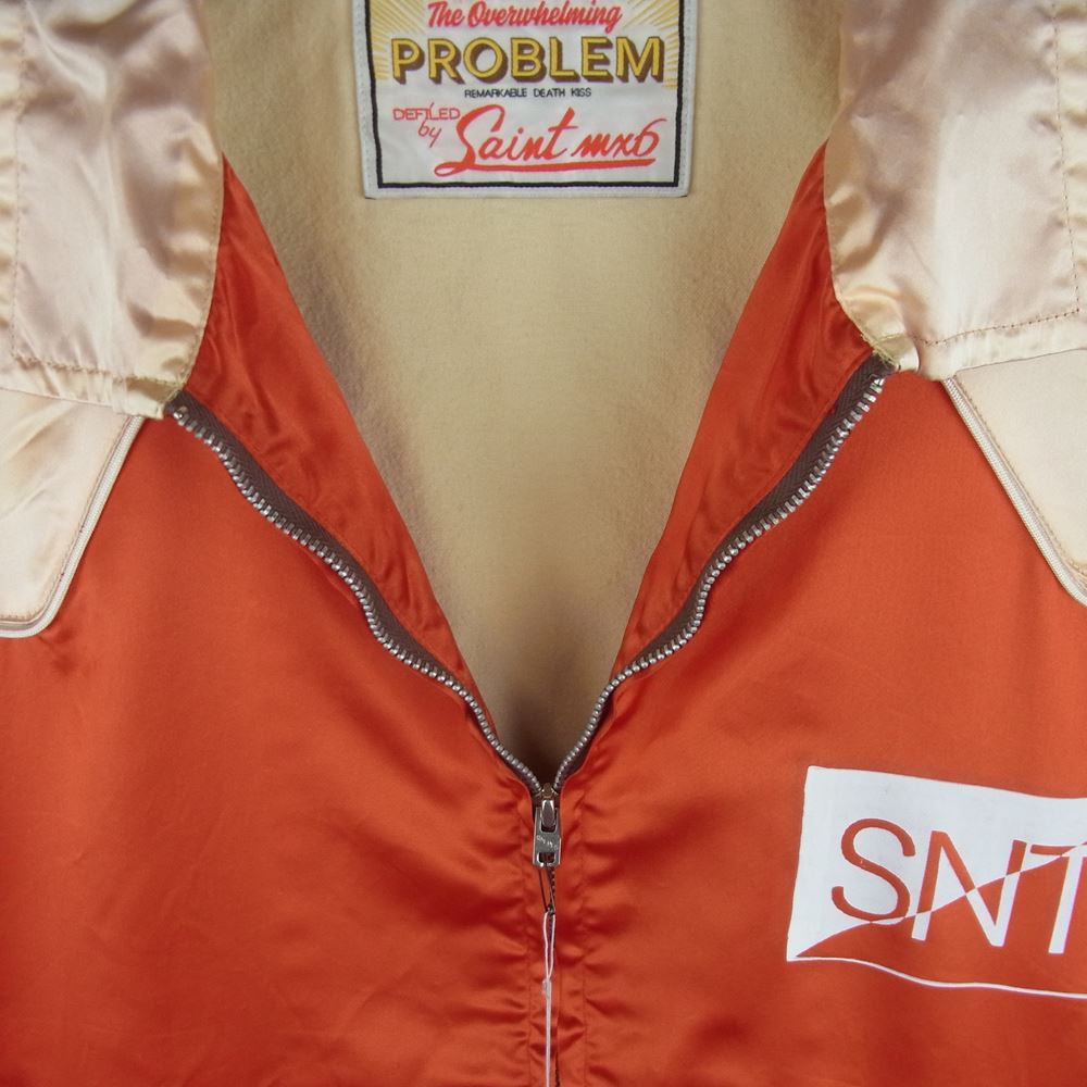 セントマイケル 23SS SM-S23-0000-070 Western Shirt Jacket ウエスタン シャツ ジャケット レッド系 ベージュ系 S【新古品】【未使用】【中古】