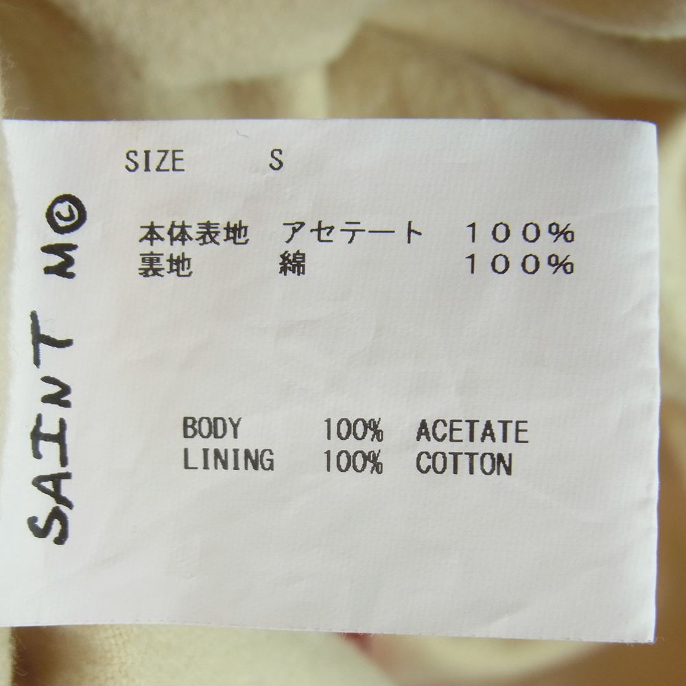 セントマイケル 23SS SM-S23-0000-070 Western Shirt Jacket ウエスタン シャツ ジャケット レッド系 ベージュ系 S【新古品】【未使用】【中古】