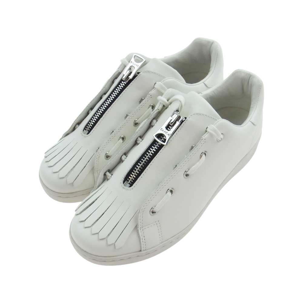 Sacai サカイ 21SS A.P.C. アーペーセー APC MINIMAL JULIETTA ミニマル ローカット スニーカー ホワイト系 41【中古】